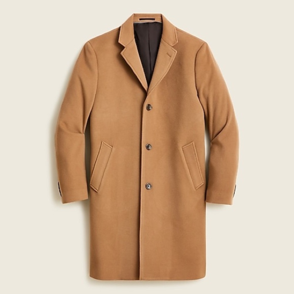 J.Crew Men’s Ludlow Topcoat, 40R, NWT